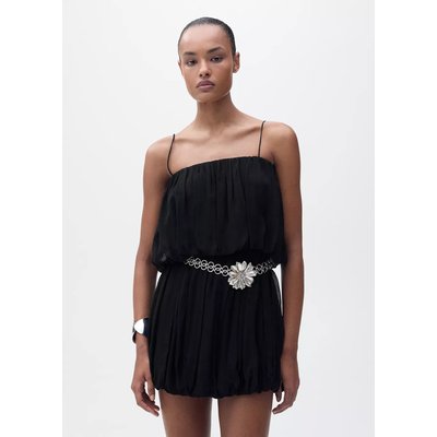 Robe ballon fronces MANGO
