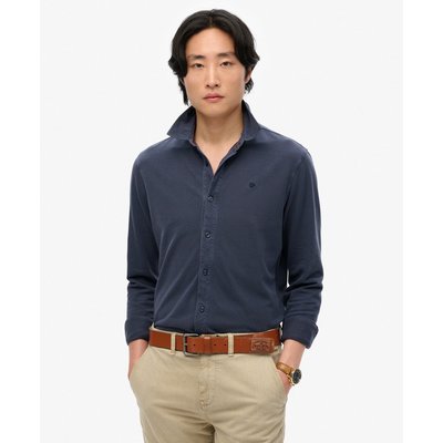 Chemise à manches longues en piqué Vintage Destroy SUPERDRY