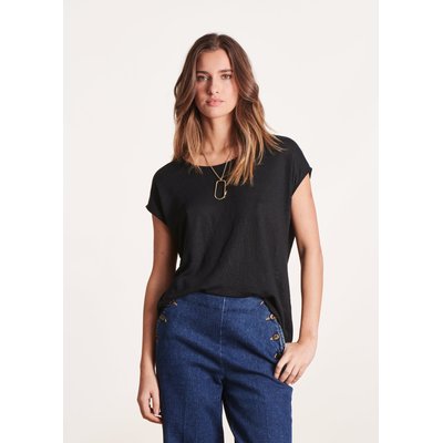 T-shirt en lin manches courtes LA FEE MARABOUTEE