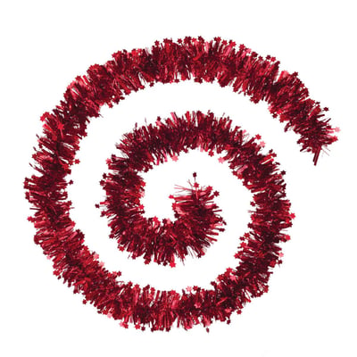 Guirlande étoiles laser 10 cm x 2m 6 plis rouge FEERIC LIGHTS & CHRISTMAS