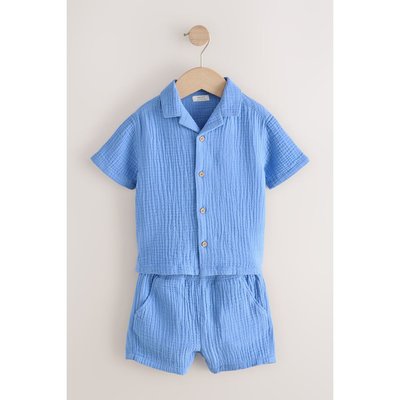 Chemise col à revers et short ensemble NEXT