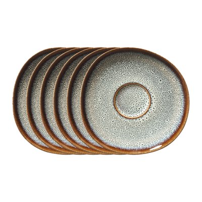 Sous-Tasse À Café 6 Pièces LAVE LIKE. BY VILLEROY & BOCH