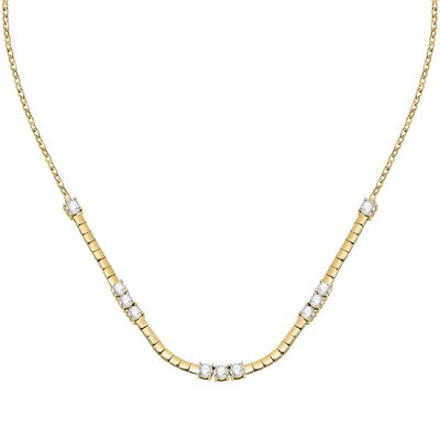 Collier en laiton et zircons SCINTILLE MORELLATO
