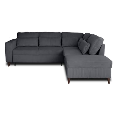 Canapé d'Angle Convertible 5 places - AUBEPINE BEST MOBILIER