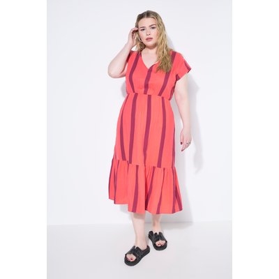 Robe midi en mousseline à rayures STUDIO UNTOLD
