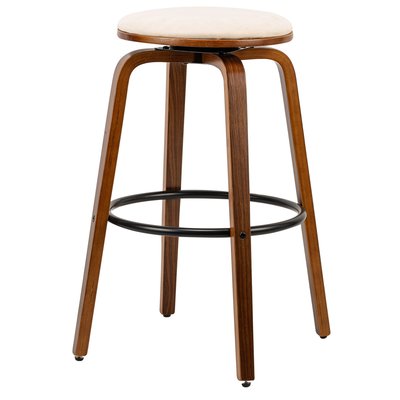 Lot de 2 tabourets de bar en bois, MORENO NORDLYS