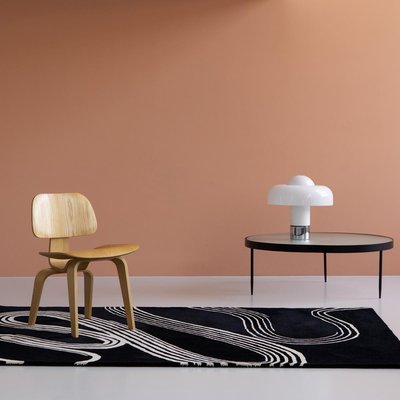 Tapis salon et chambre fait main en laine motif géométrique DEFLOW UN AMOUR DE TAPIS