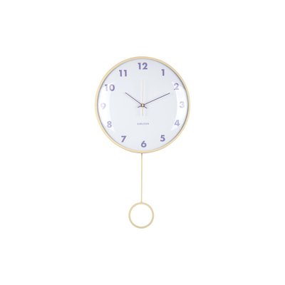 Horloge Murale Le fer CHEEKY DOME KARLSSON