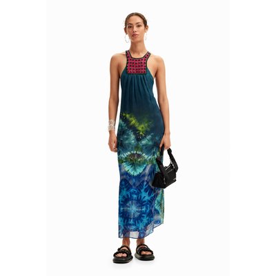 Robe longue arty tie-dye DESIGUAL