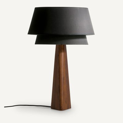 Pied de lampe chêne teinté noyer, Nestwood AM.PM