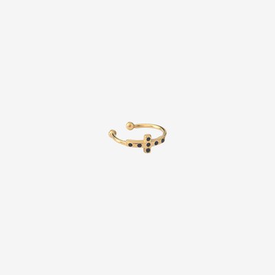 Bague d'oreille dorées à l'or fin ATHENA CAROLINE NAJMAN