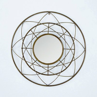 Miroir rond en métal, Andavias RECOLLECTION