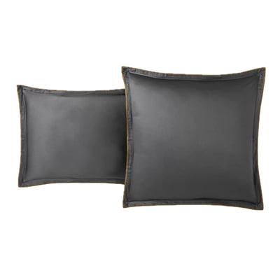 Taie D'oreiller Unie   Satin De Coton 120 Fils/cm² - OPIUM TRADITION DES VOSGES