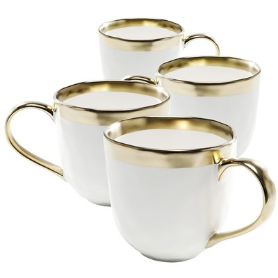 Lot de 4 mugs, BELL KARE DESIGN