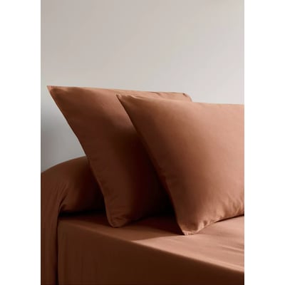 Taie d’oreiller 100 % coton satin 60x60 cm MANGO HOME