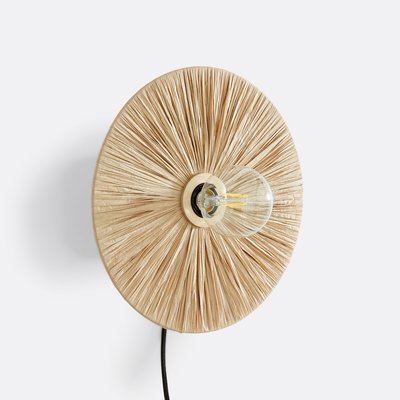Applique ronde en raphia Ø30 cm, Rafita LA REDOUTE INTERIEURS