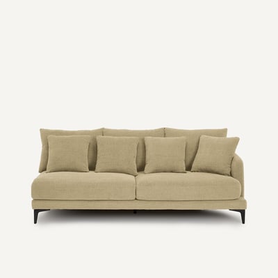 Halbsofa, 3-sitzig, Polyester, gepolstert, MODERNISTE, Design Emmanuel Gallina AM.PM X EMMANUEL GALLINA