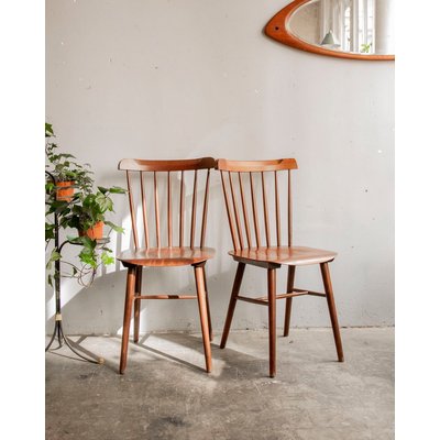 Lot de 2 chaises de campagne Alma N°1548 - Bon état DEBONGOUT