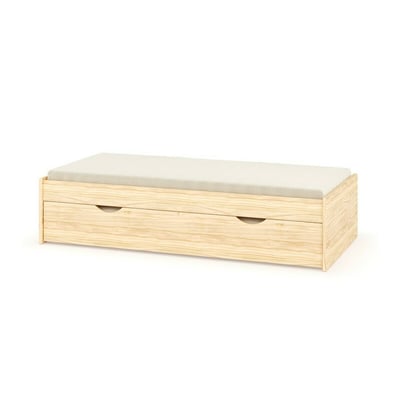 Pack lit gigogne avec matelas Bois massif  ANTAG AKITEN RETAIL