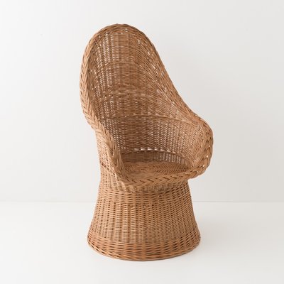 Fauteuil tressé sans coussin osier FIRMIN KOK
