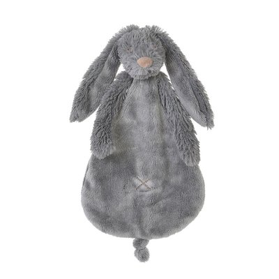 Doudou Lapin Richie gris 25 cm HAPPY HORSE