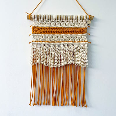 Decoração de parede em macramé BLUES, Macramar MACRAMAR