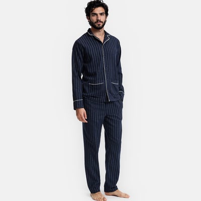 Pijama de franela de algodón puro LA REDOUTE COLLECTIONS