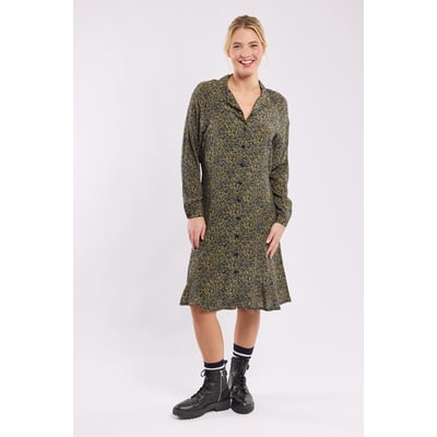 Robe chemise imprimée en Cupro ARMOR-LUX