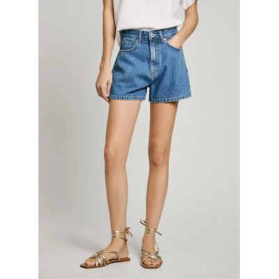 Denim High Waist Shorts PEPE JEANS