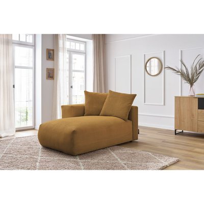 Méridienne pour canapé modulable 1 place(s) en velours côtelé, VOLTAIRE BOBOCHIC