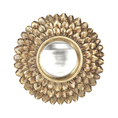 Miroir convexe pétales 20cm EMDE