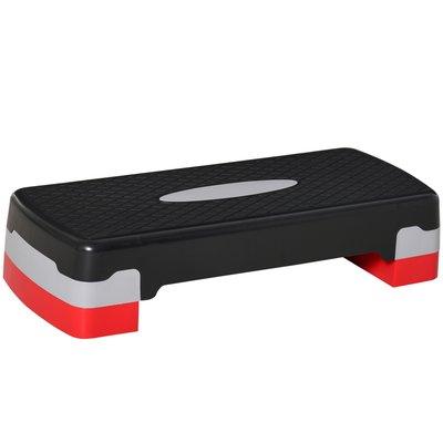 Stepper Fitness Aerobic hauteur réglable plastique HOMCOM