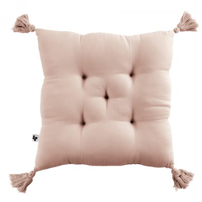 Coussin de chaise Assise matelassée gaze de coton gaia EDEN