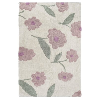 Tapis Sunny Flowers Rose NATTIOT