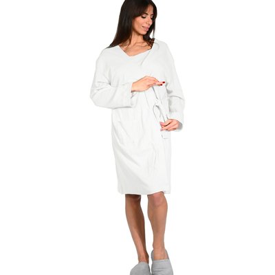 Peignoir kimono femme en maille NINA SENSEI MAISON