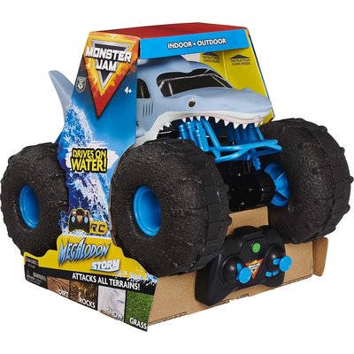 Monster Jam RC Megalodon Strom Amphibie SPIN MASTER
