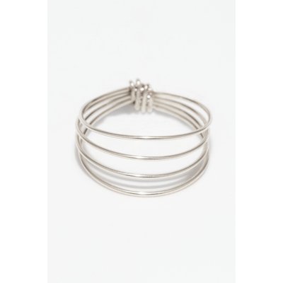 Bague multirangs Essentiel - Argent YAY PARIS