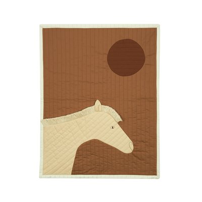 Plaid Matelassé Cheval NOBODINOZ