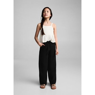 Pantalon lin coton MANGO KIDS