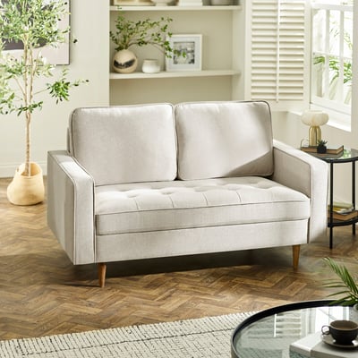 Henny Fabric Upholstered 2-Seater Sofa SO'HOME
