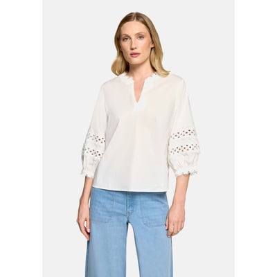 Blouse casual à empiècement en dentelle BETTY & CO