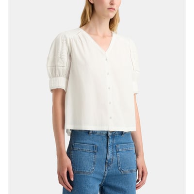 Top aruba ruch coton GALERIES LAFAYETTE