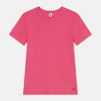 T-shirt girocollo l'Iconique in cotone tinta unita PETIT BATEAU