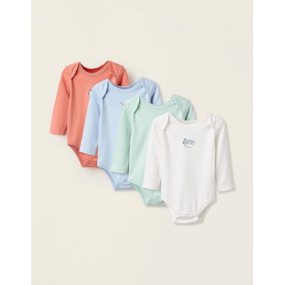 Pack 4 Bodies de Coton ZIPPY
