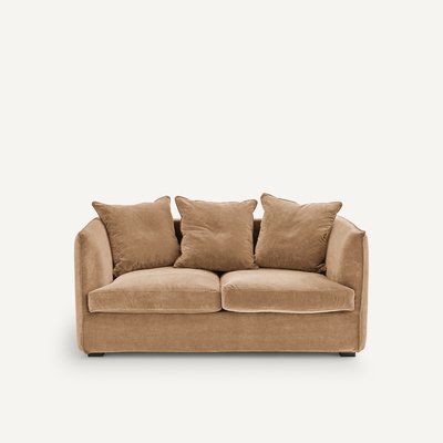 2-Sitzer-Sofa Néo Chiquito, Samt Stonewashed AM.PM