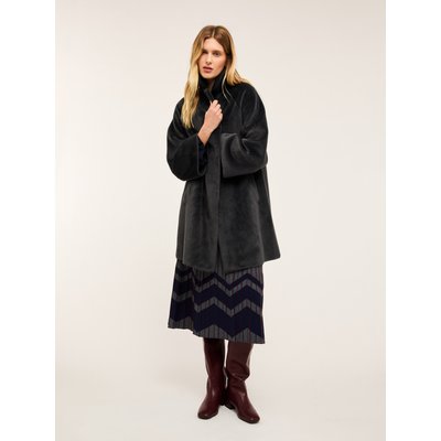 Cappotto monopetto in teddy MOTIVI