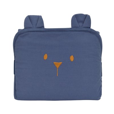 Tapis à langer de voyage coton bio OURSON LITTLE CREVETTE