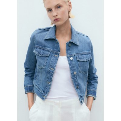 Veste jean poches MANGO