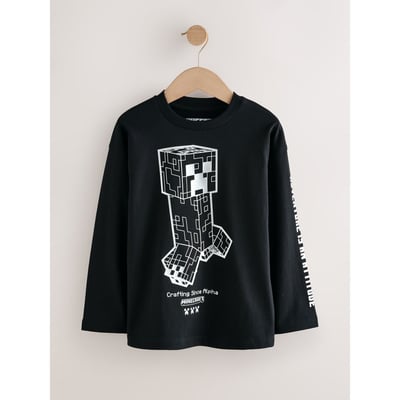 T-shirt minecraft à manches longues NEXT