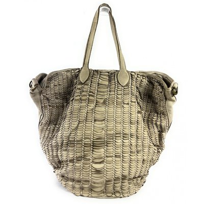 Sac cabas en cuir vintage tressé MISS SELAH OH MY BAG